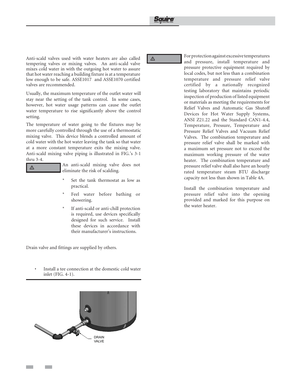 Domestic side (tank) piping | Lochinvar SQUIRE SIT119 User Manual | Page 12 / 24