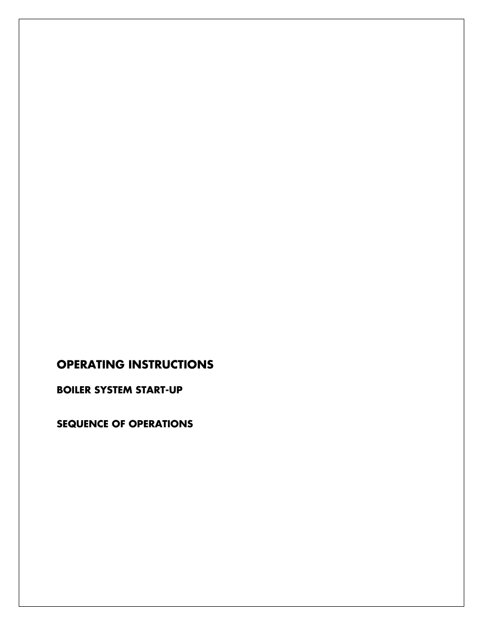 Operating instructions | Lochinvar WATER HEATERS User Manual | Page 10 / 12