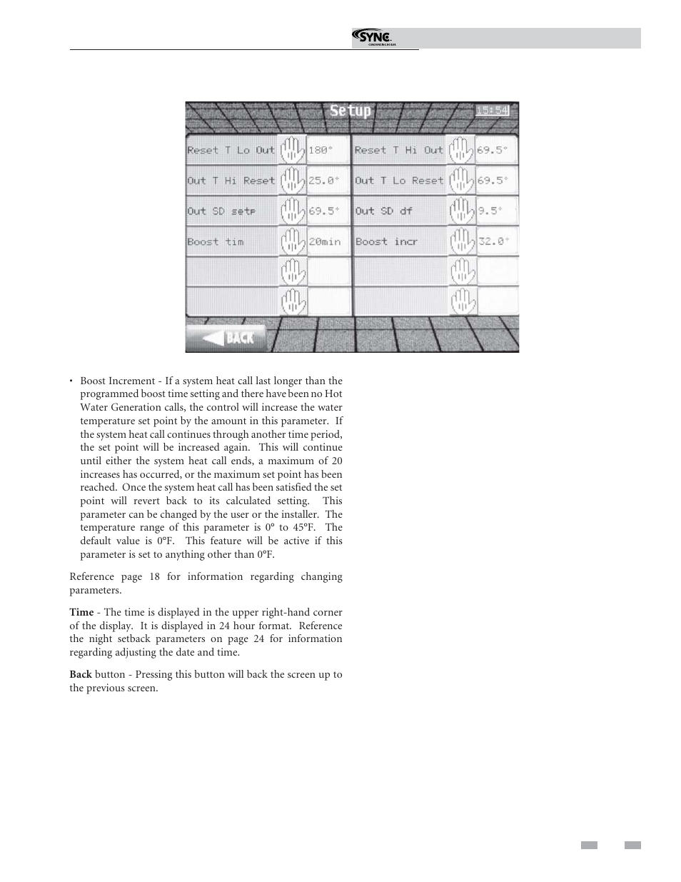 Service | Lochinvar Sync Condensing Boiler 1.3 User Manual | Page 23 / 56