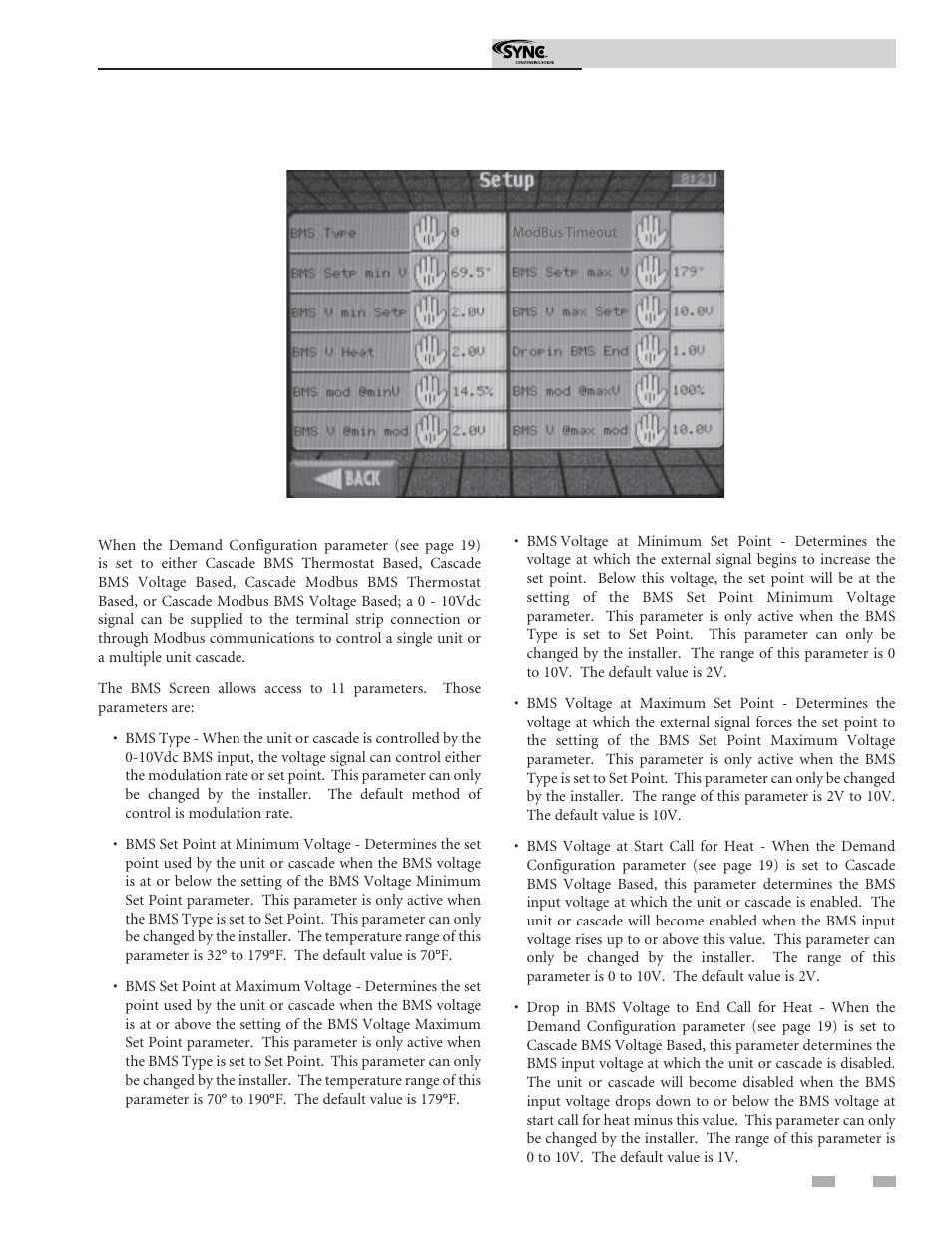 Service | Lochinvar Sync Condensing Boiler 1.3 User Manual | Page 27 / 56