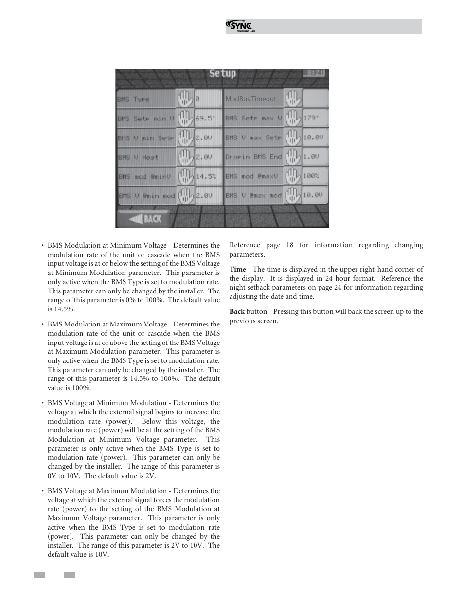 Service | Lochinvar Sync Condensing Boiler 1.3 User Manual | Page 28 / 56