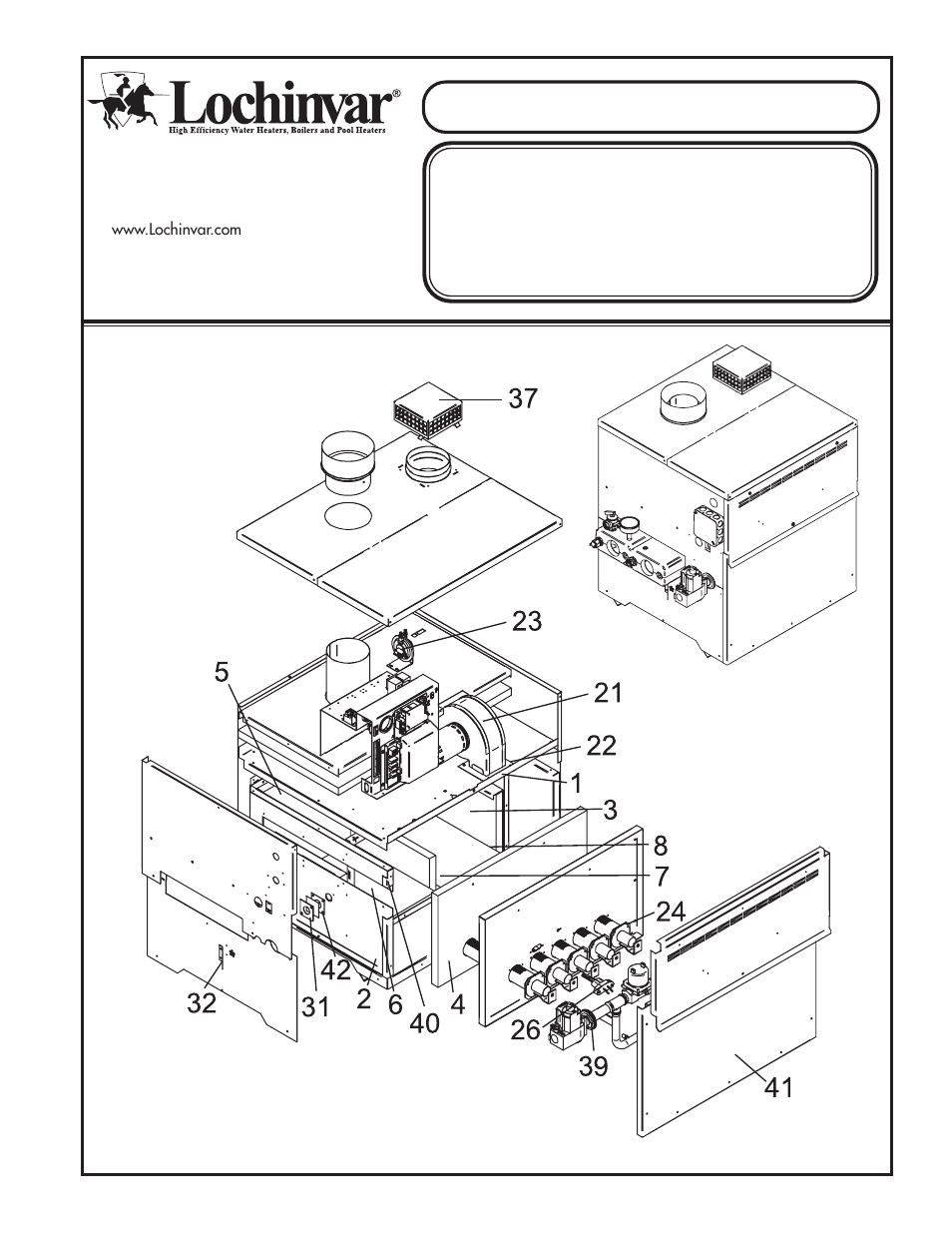 Lochinvar Efficiency-Pac EW 150 -- 300 User Manual | 4 pages