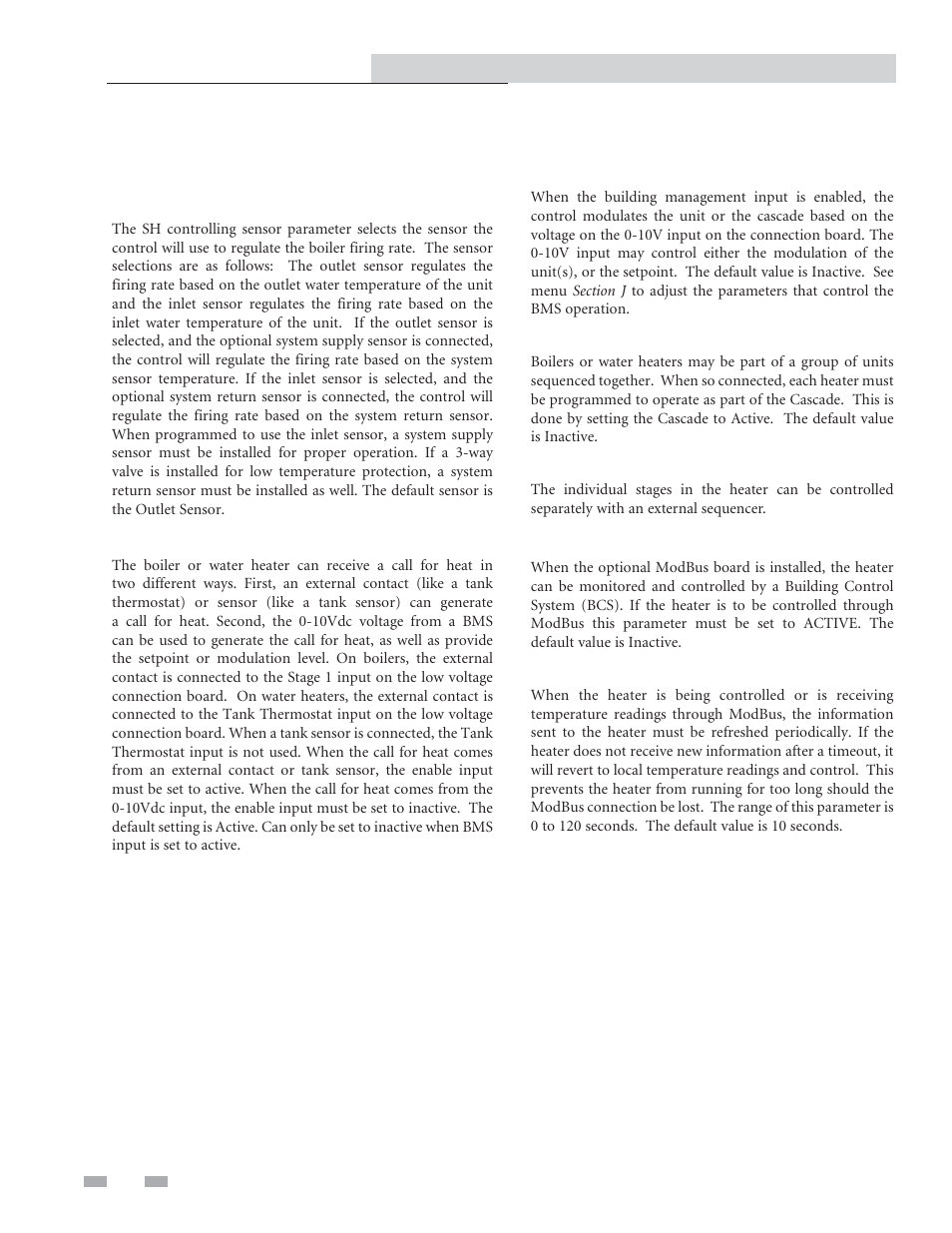 Service | Lochinvar Copper-fin II/IIE 402 - 2072 User Manual | Page 22 / 44