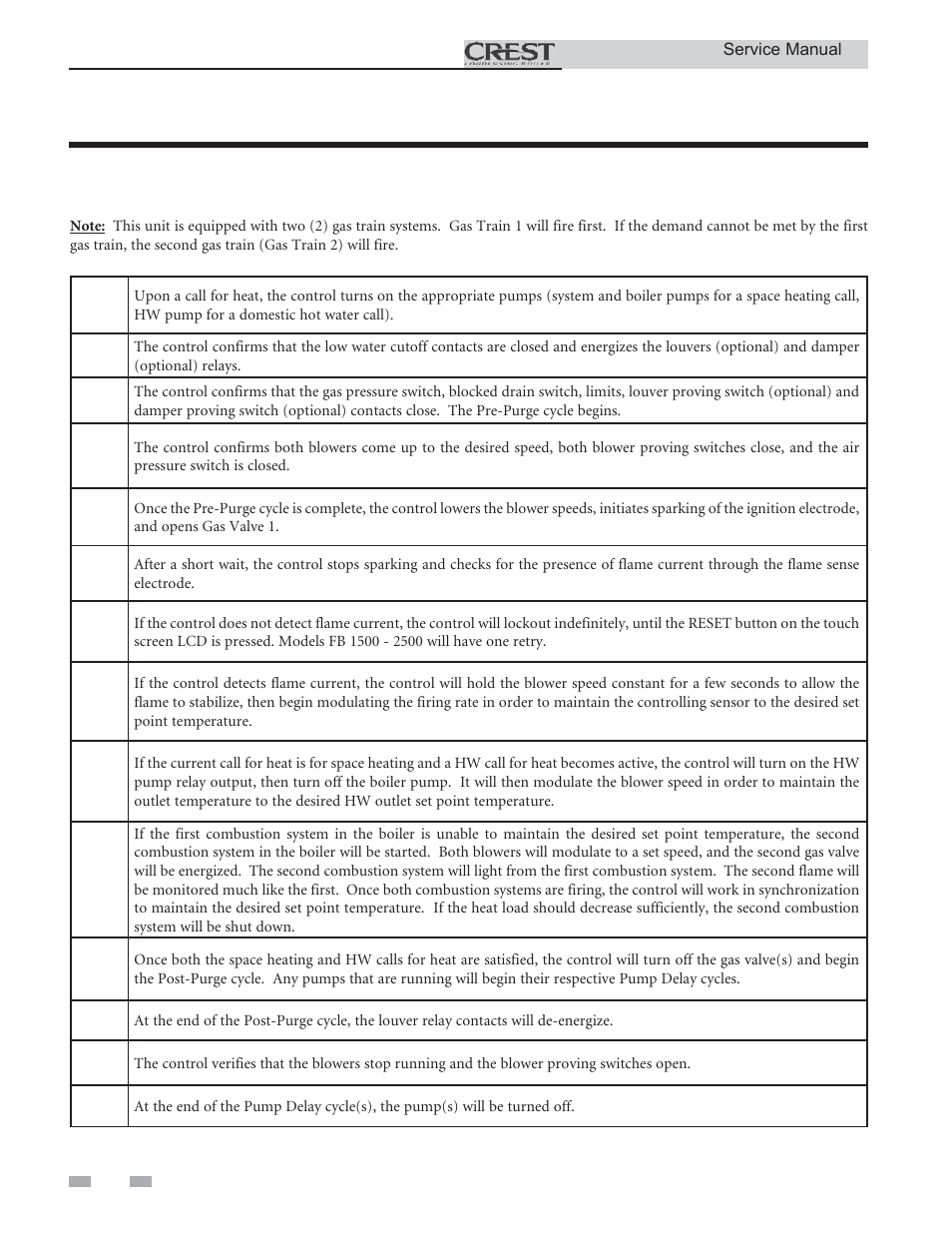 Service | Lochinvar CREST 3 User Manual | Page 12 / 56