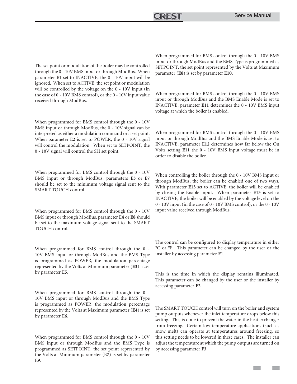 Service | Lochinvar CREST 3 User Manual | Page 21 / 56