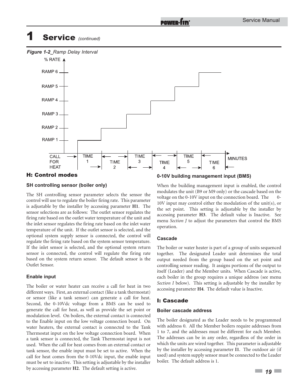 Service | Lochinvar Power-fin 1701 User Manual | Page 19 / 44