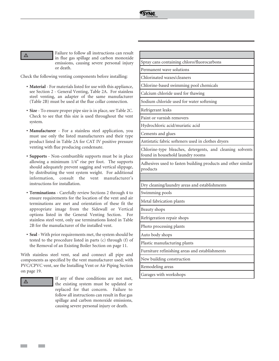 Determine boiler location | Lochinvar 1 User Manual | Page 10 / 68