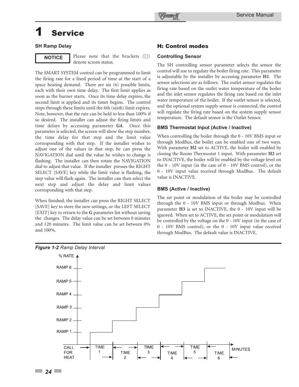 Service | Lochinvar KNIGHT 400 - 801 User Manual | Page 24 / 48