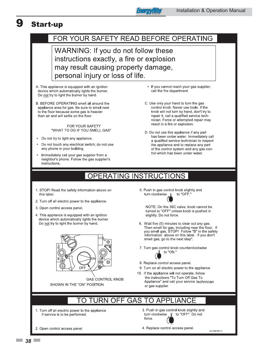 Lochinvar EnergyRite ER302 User Manual | Page 38 / 52