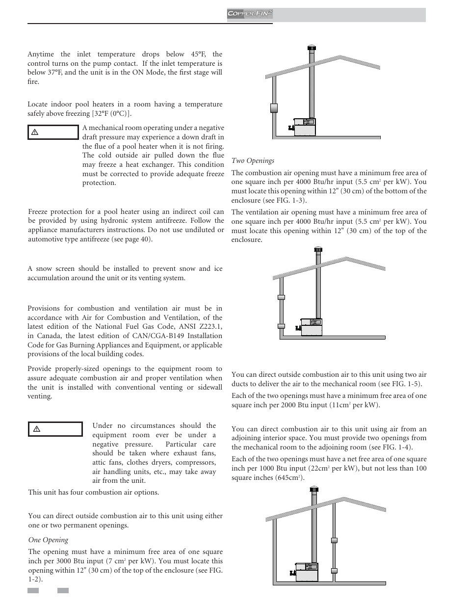 Determine unit location | Lochinvar COPPER-FINN2 502 User Manual | Page 10 / 68
