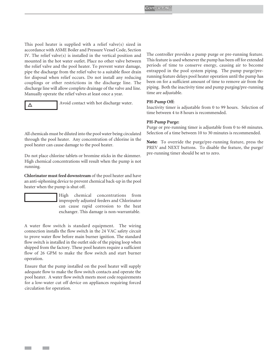Water connections | Lochinvar COPPER-FINN2 502 User Manual | Page 40 / 68