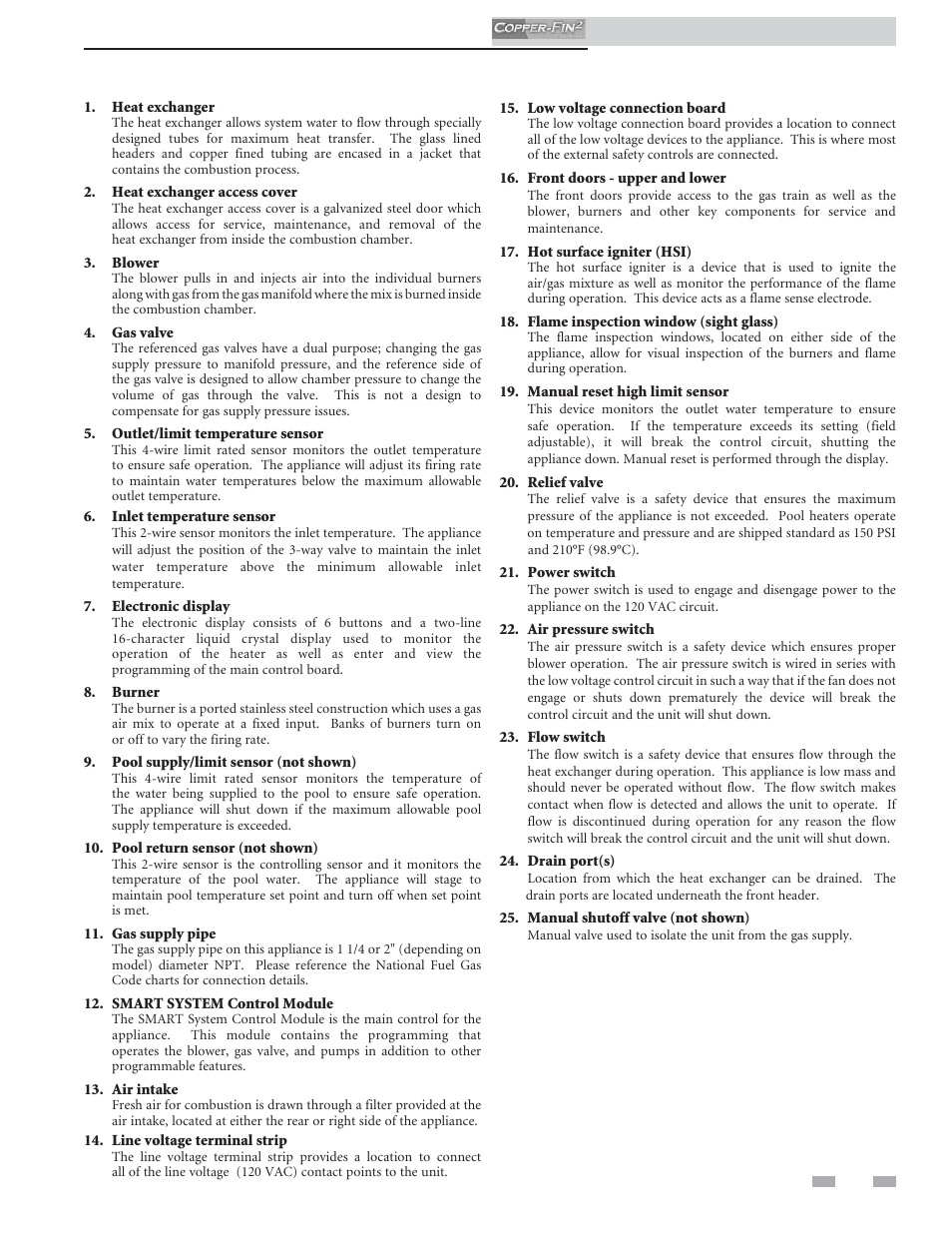 The copper-fin, How it works | Lochinvar COPPER-FINN2 502 User Manual | Page 5 / 68