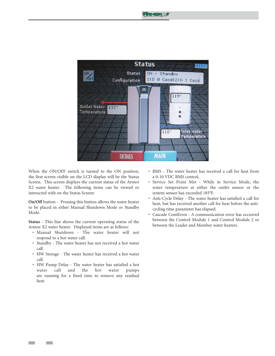 Service | Lochinvar ArmorX2 1.5 User Manual | Page 12 / 52