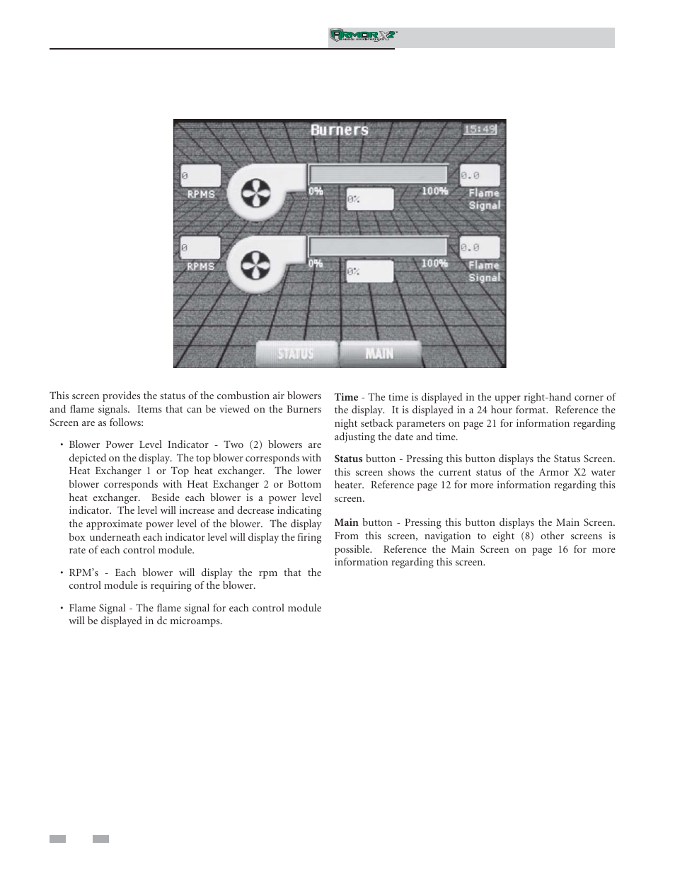 Service | Lochinvar ArmorX2 1.5 User Manual | Page 28 / 52