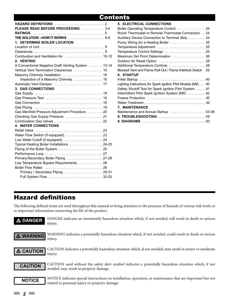 Lochinvar SOLUTION 45000 User Manual | Page 2 / 52