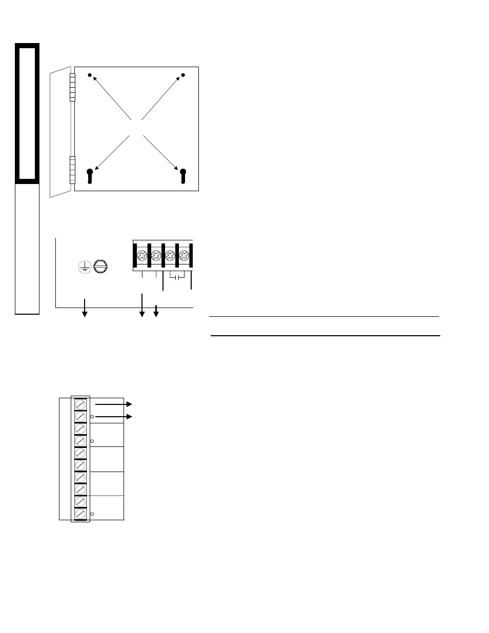 Installation, Input wiring, Mounting the enclosure | Wiring the power, Connecting the system sensor | Lochinvar Harmony User Manual | Page 4 / 32