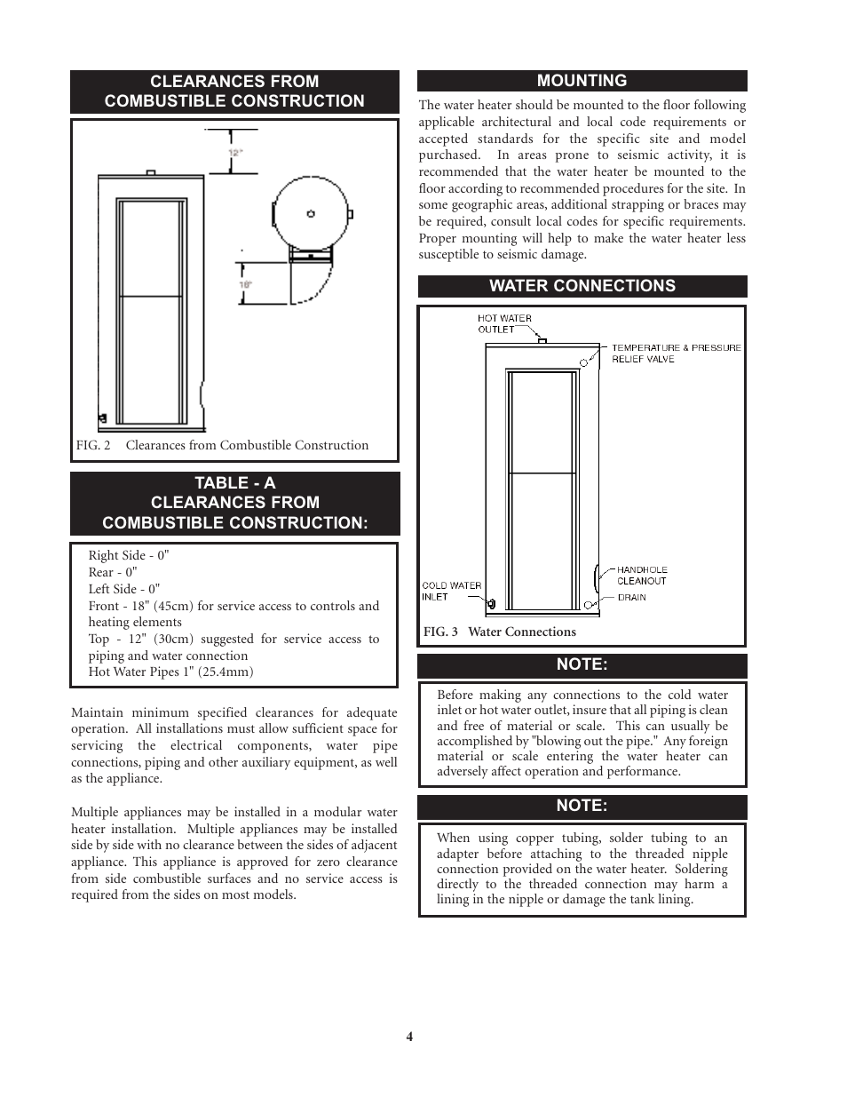 Lochinvar Commercial Electric Water Heaters User Manual | Page 4 / 16