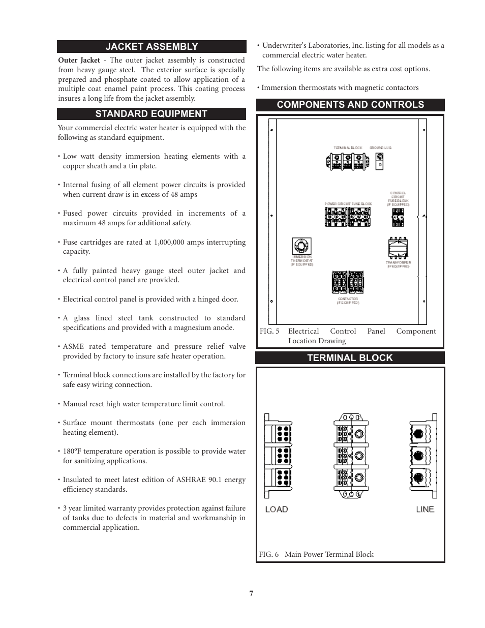 Lochinvar Commercial Electric Water Heaters User Manual | Page 7 / 16