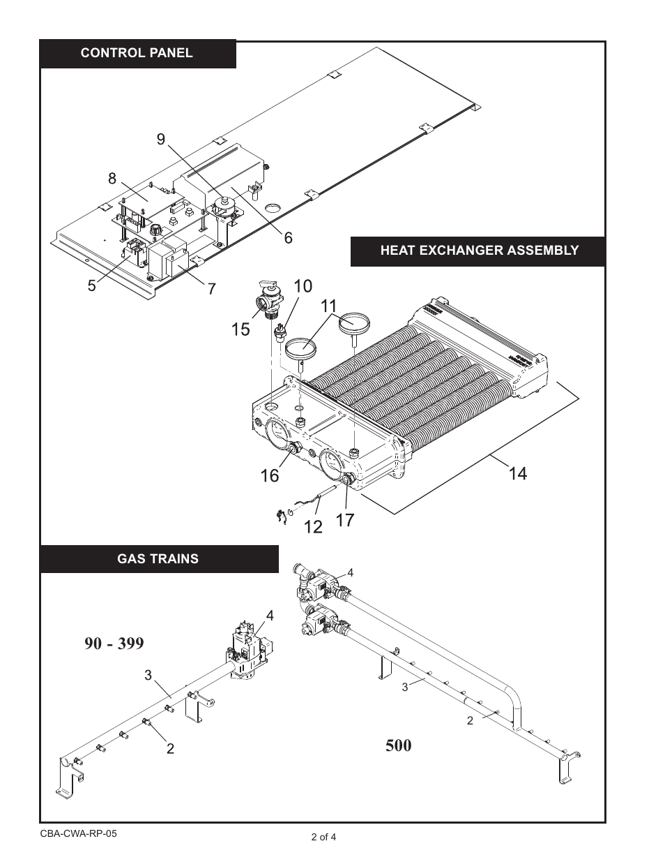 Lochinvar CB 315-500 User Manual | Page 2 / 4