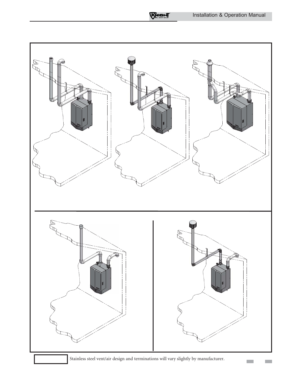General, Venting | Lochinvar KNIGHT WH 55 - 399 User Manual | Page 15 / 80
