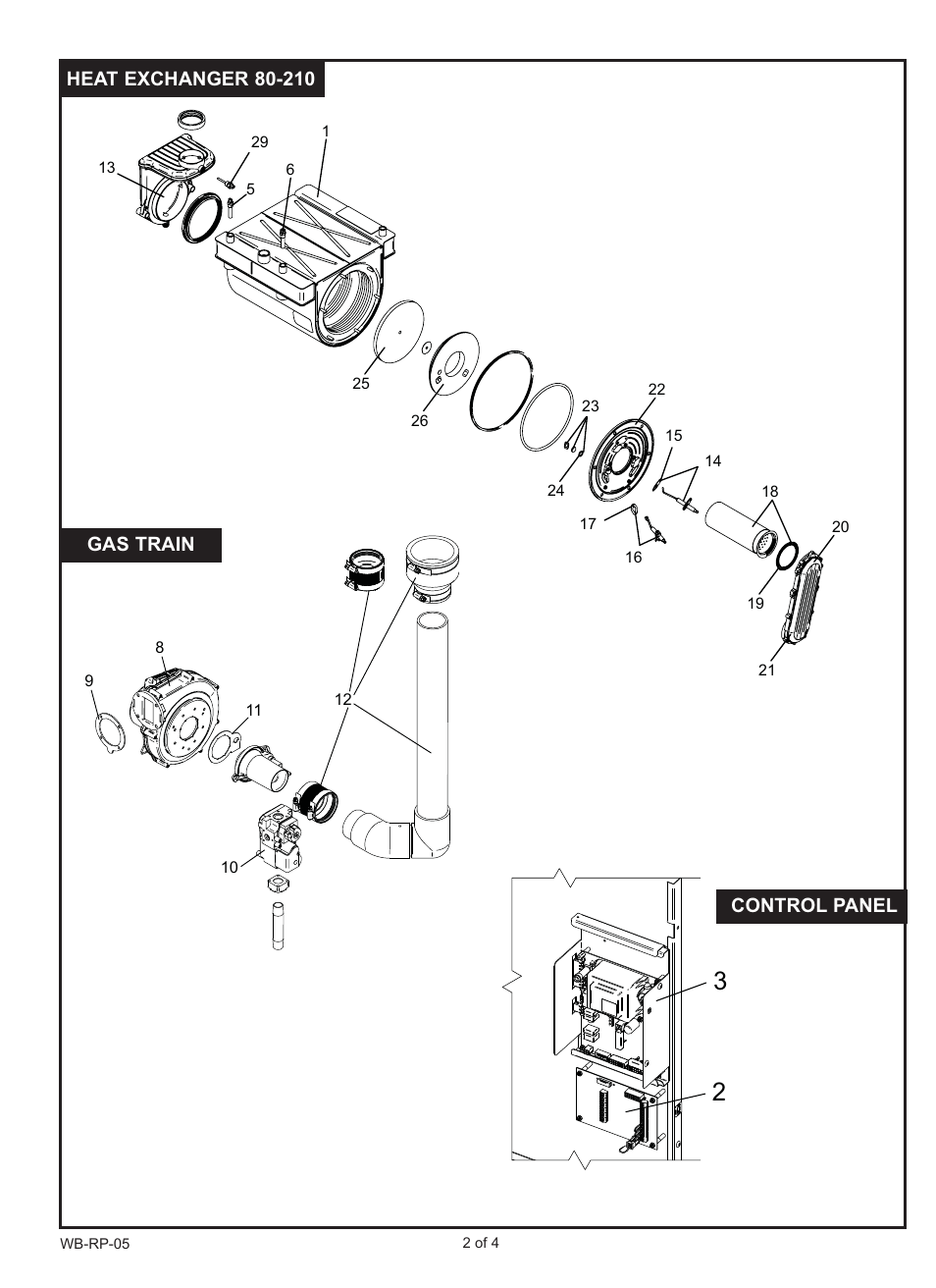 Lochinvar Knight Wall Mount Boilers WB50 thru 210 User Manual | Page 2 / 4