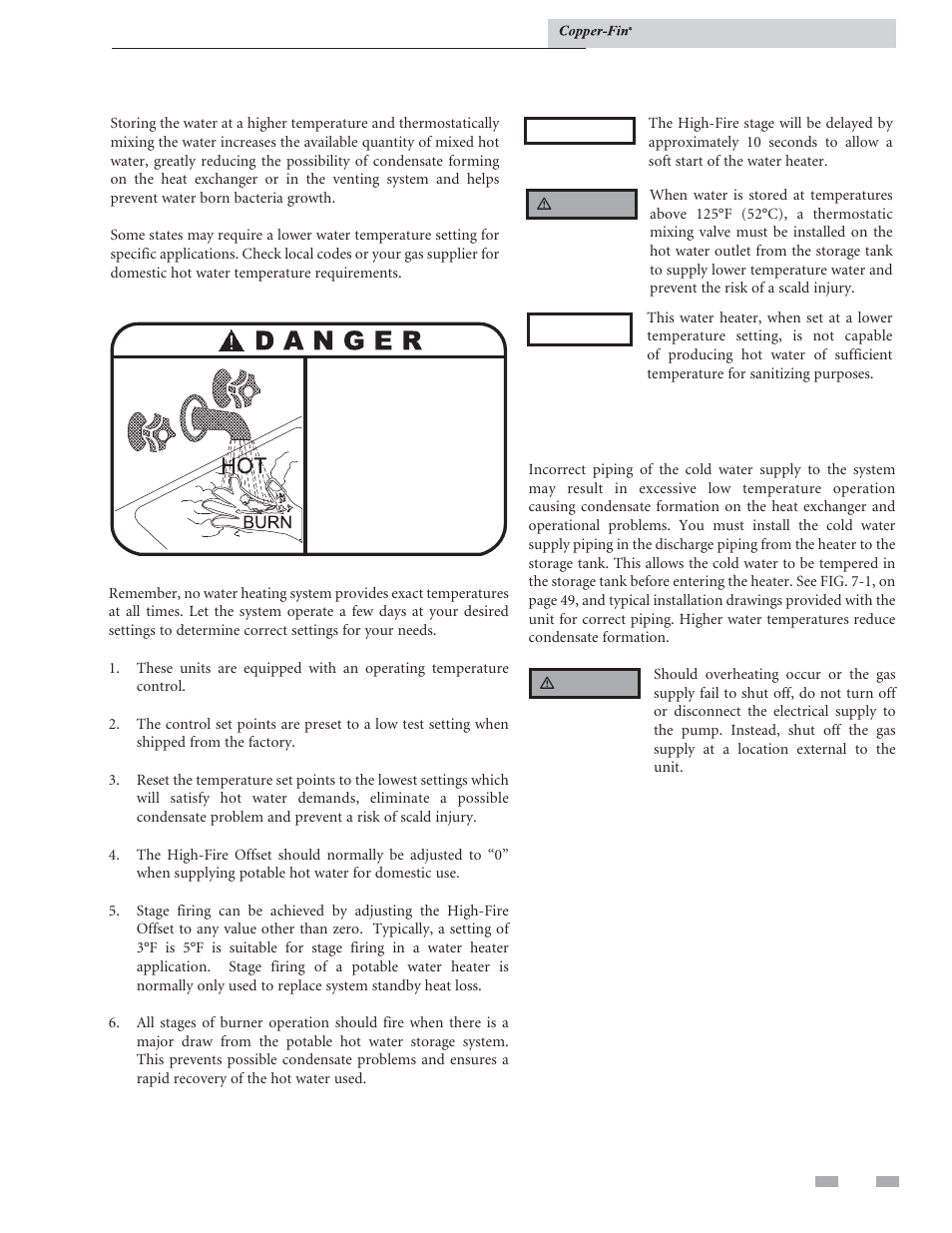 Domestic water heaters | Lochinvar COPPER-FIN 497 - 2067 User Manual | Page 55 / 68