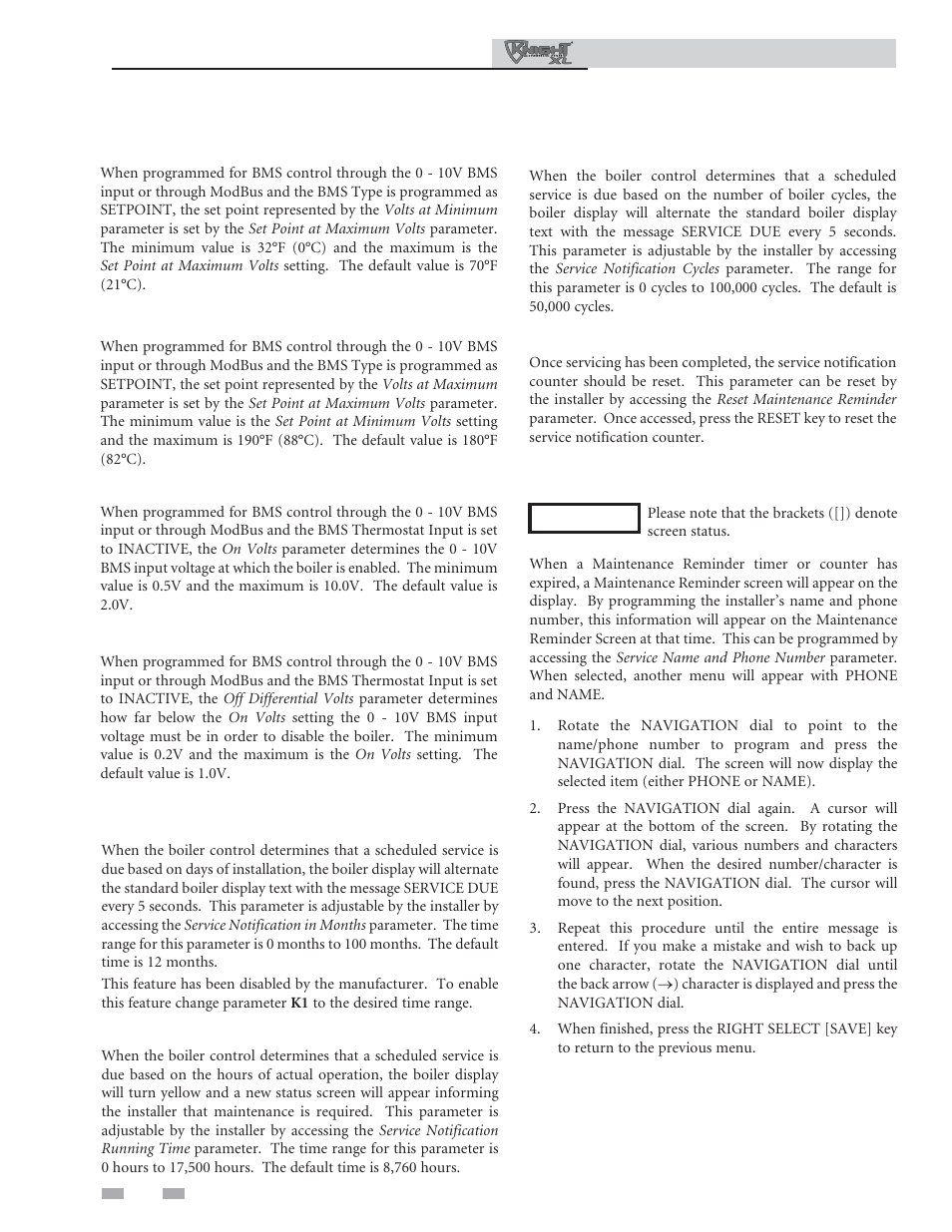 Service | Lochinvar 400-801 User Manual | Page 26 / 48