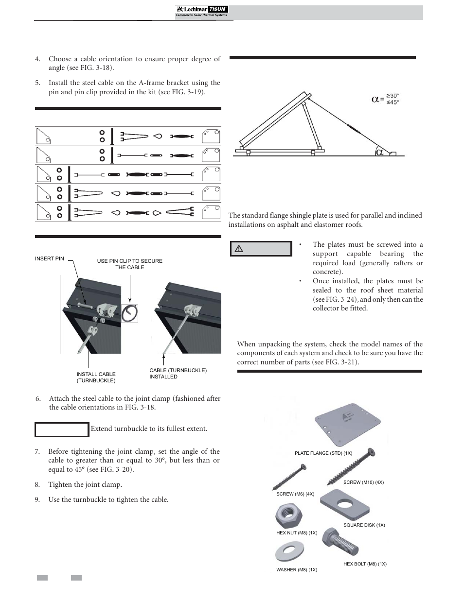 Roof attachment installation | Lochinvar TISUN SCH-I-O User Manual | Page 20 / 44