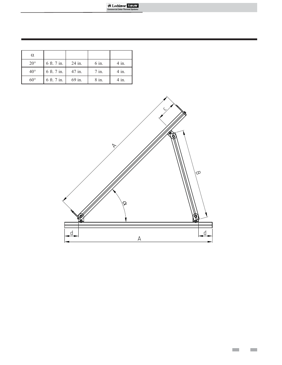 Collector installation | Lochinvar TISUN SCH-I-O User Manual | Page 35 / 44