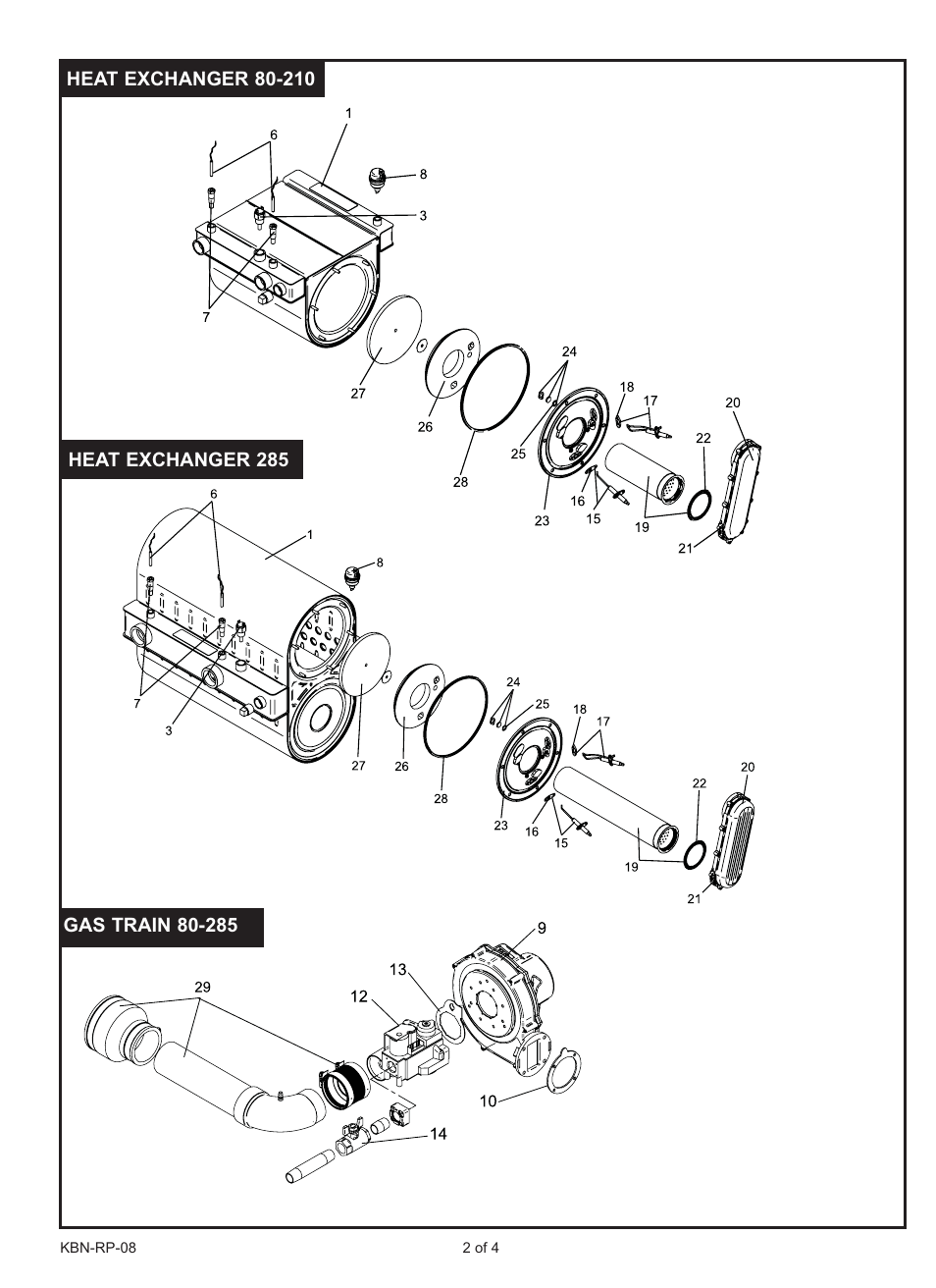 Lochinvar KNIGHT KBN-RP-08 User Manual | Page 2 / 4