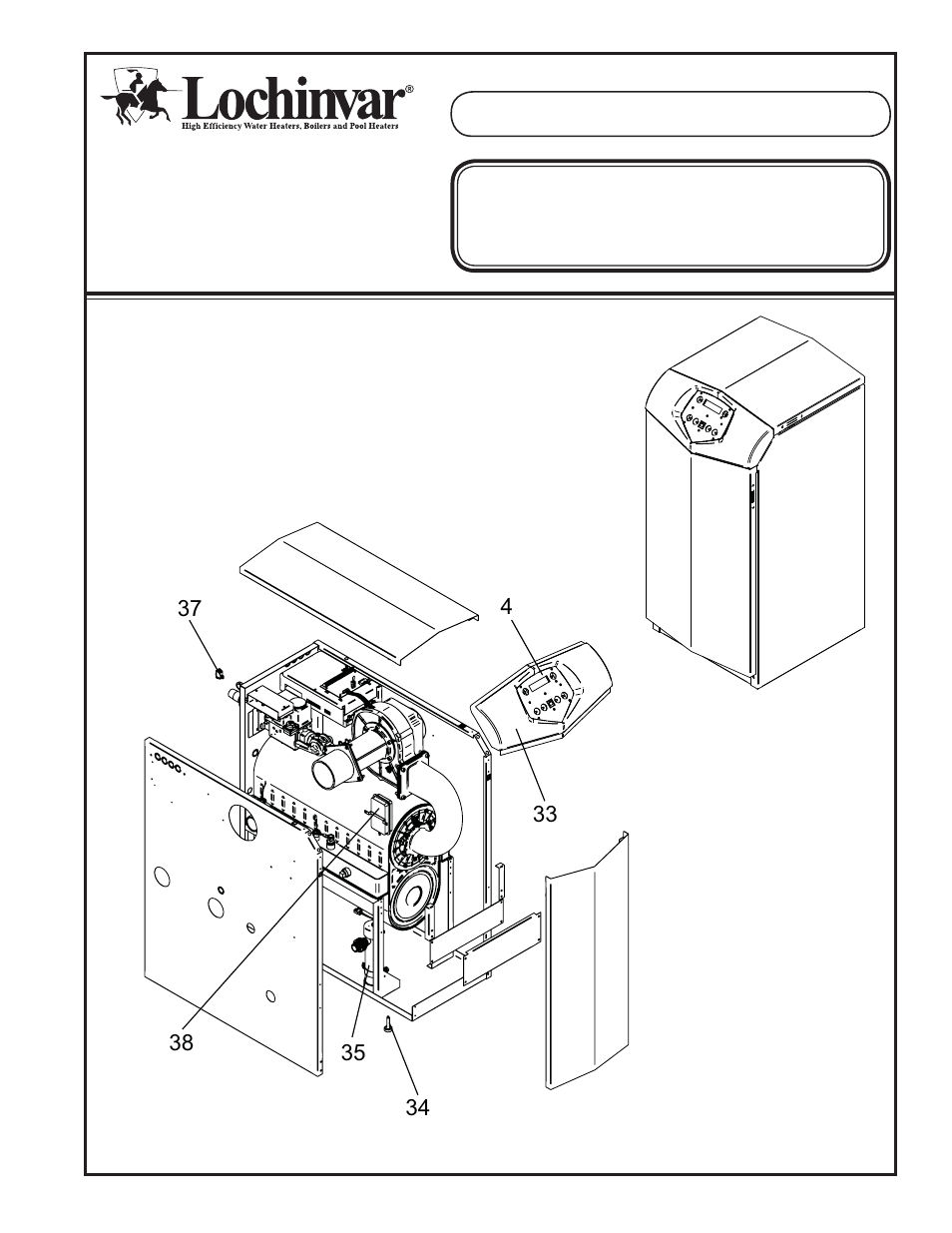 Lochinvar Knight XL kb 800 User Manual | 4 pages