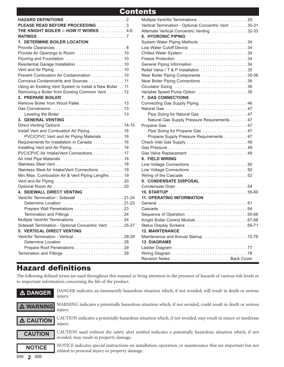 Lochinvar KBII-I-O REV C 81 - 286 User Manual | Page 2 / 80