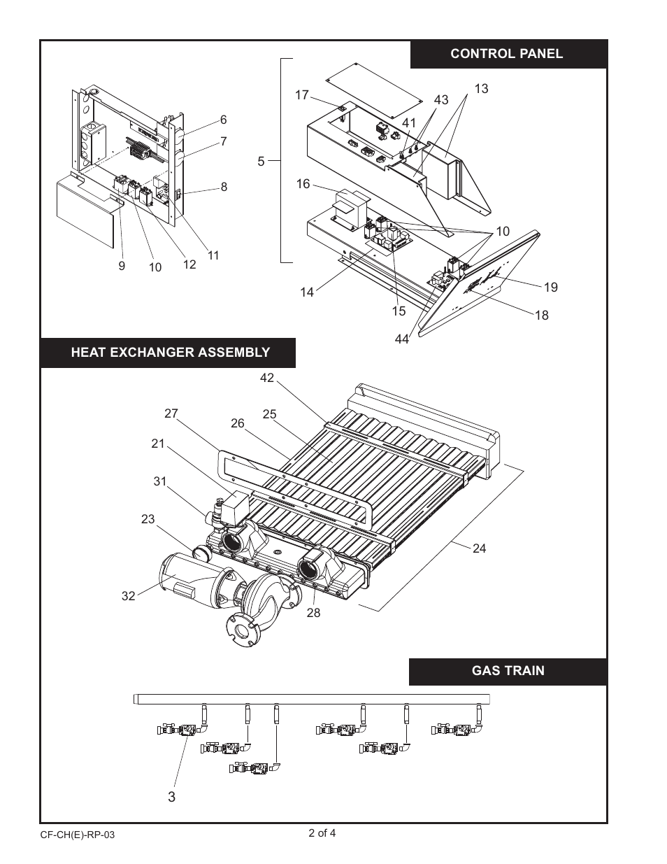 Lochinvar Copper-Fin II CH-CF 991-2071 User Manual | Page 2 / 4
