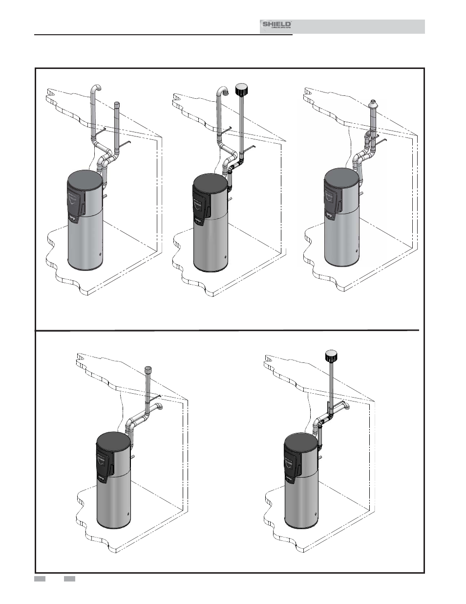 General venting | Lochinvar Shield SNR200-100 User Manual | Page 16 / 76
