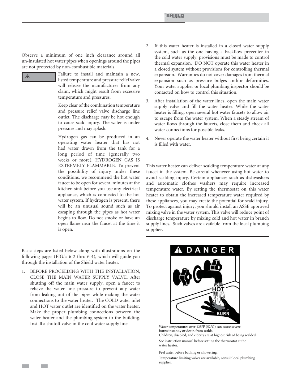 System piping | Lochinvar Shield SNR200-100 User Manual | Page 34 / 76