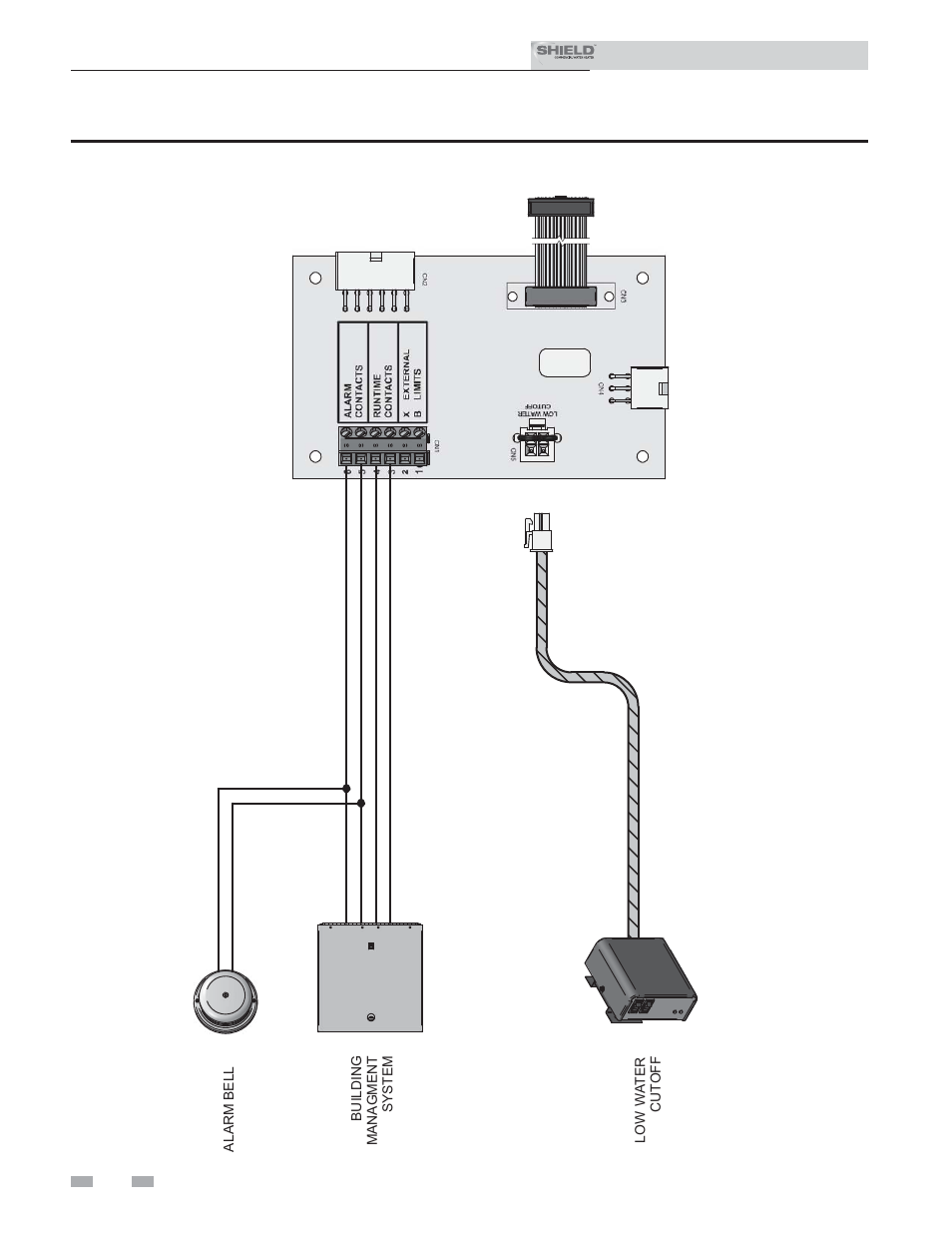 Field wiring | Lochinvar Shield SNR200-100 User Manual | Page 44 / 76