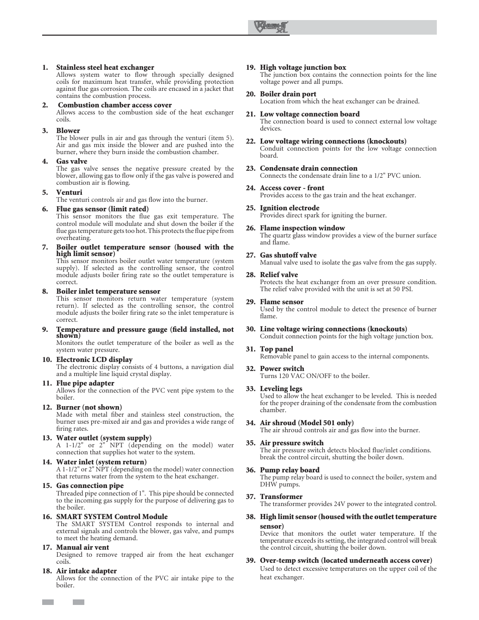 The knight xl - how it works | Lochinvar KNIGHT XL 801 User Manual | Page 4 / 80