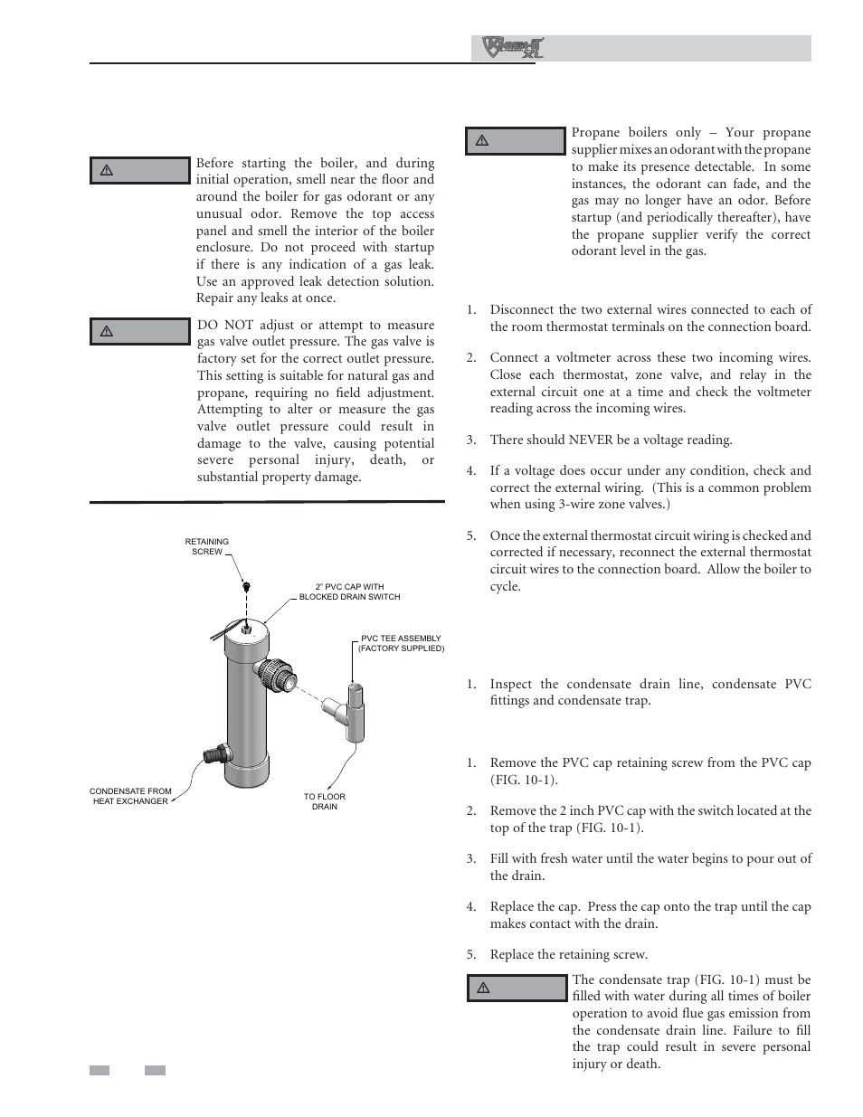 Start-up | Lochinvar KNIGHT XL 801 User Manual | Page 56 / 80