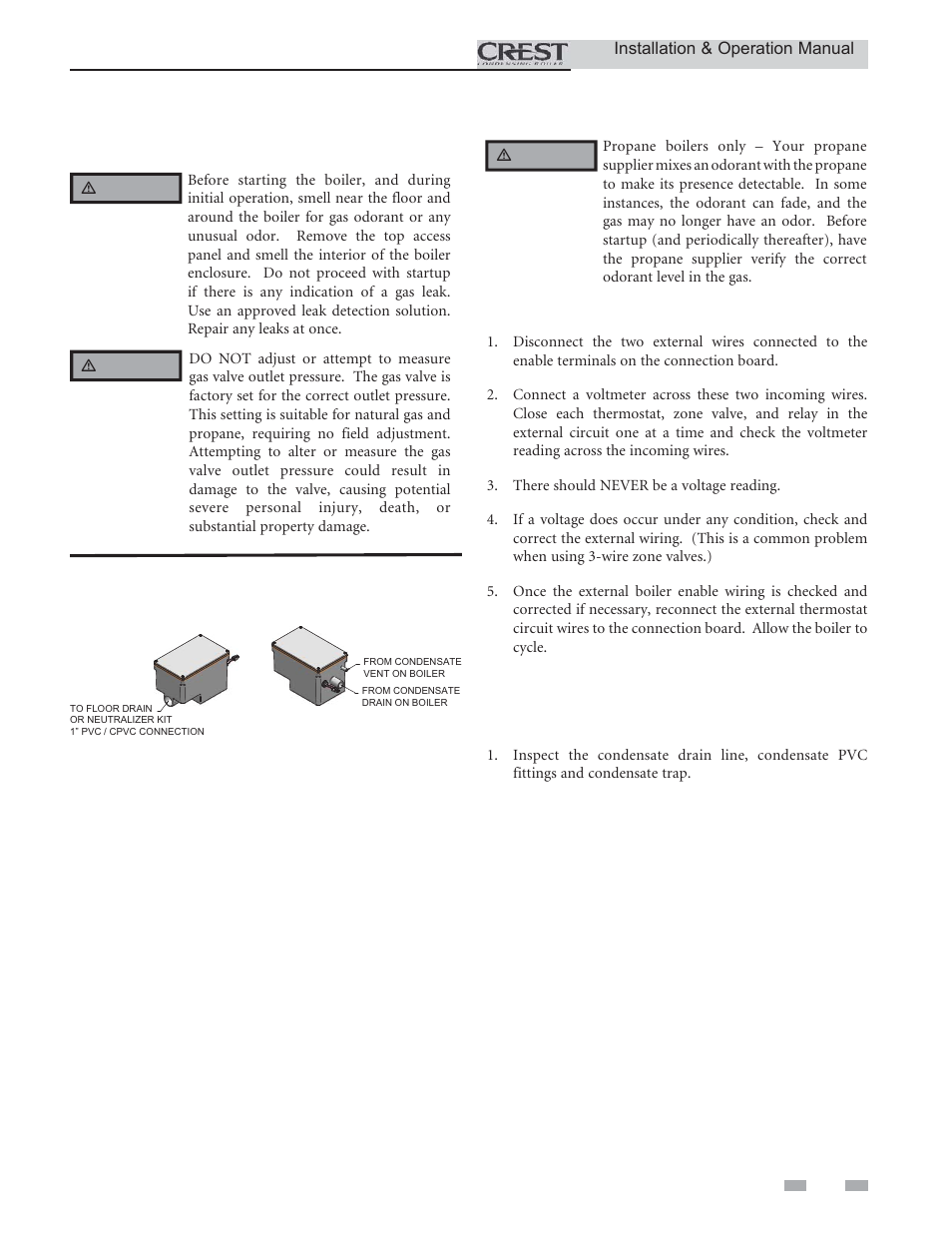 Start-up | Lochinvar Condensing Boiler 2 User Manual | Page 41 / 60