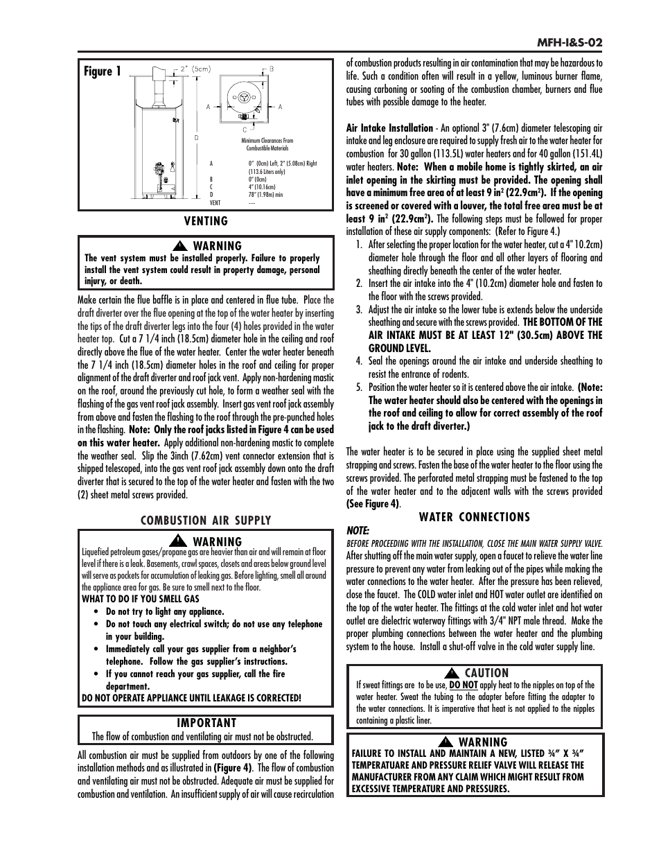Figure 1 | Lochinvar MFH-I&S-02 User Manual | Page 3 / 8