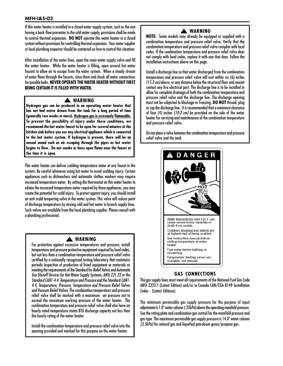 Lochinvar MFH-I&S-02 User Manual | Page 4 / 8