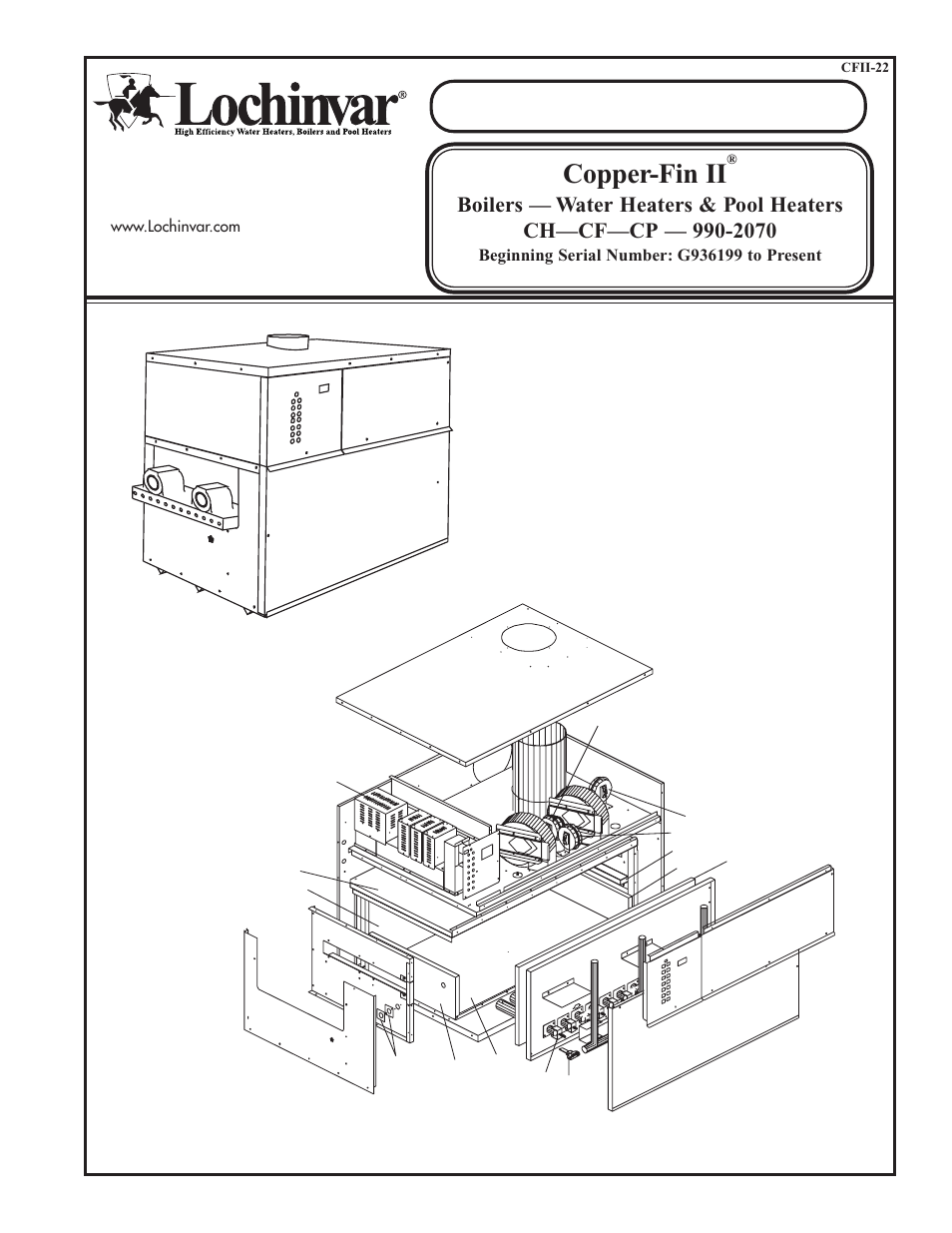 Lochinvar COPPER-FIN II G936199 User Manual | 4 pages