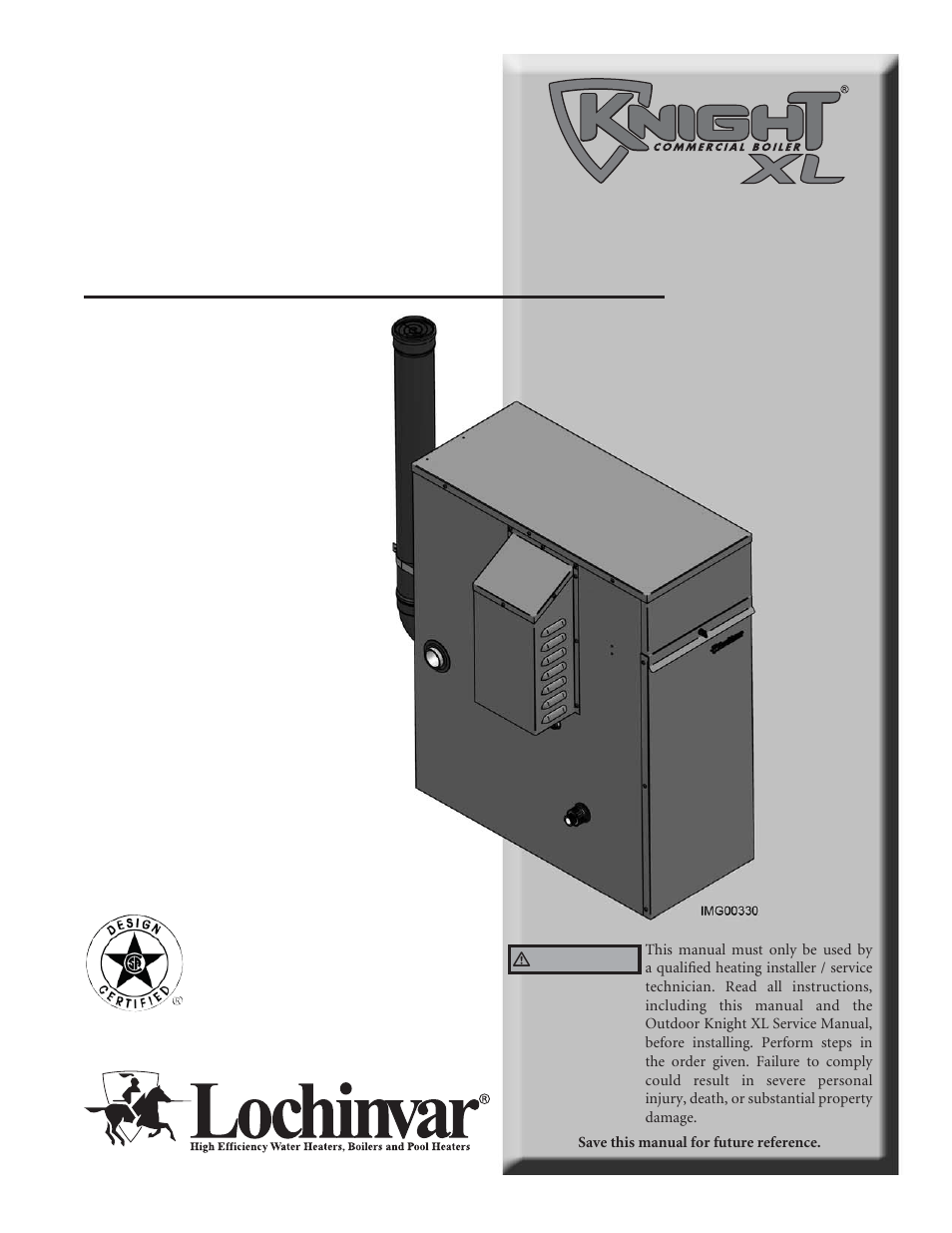 Lochinvar Kight XL 400-801 User Manual | 56 pages