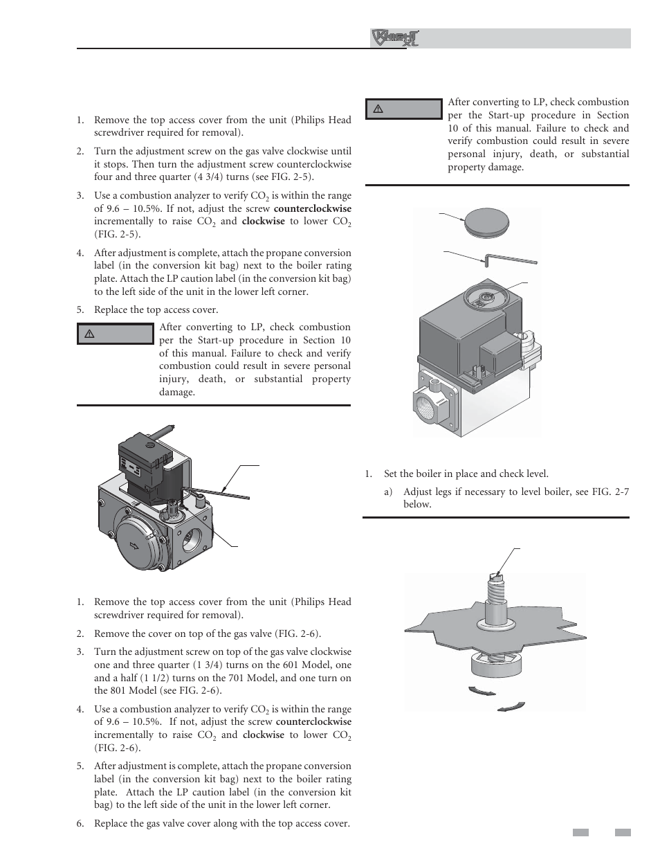 Prepare boiler | Lochinvar Kight XL 400-801 User Manual | Page 13 / 56