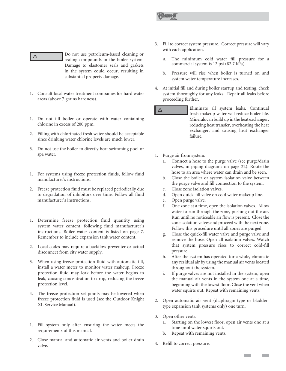 Start-up | Lochinvar Kight XL 400-801 User Manual | Page 33 / 56