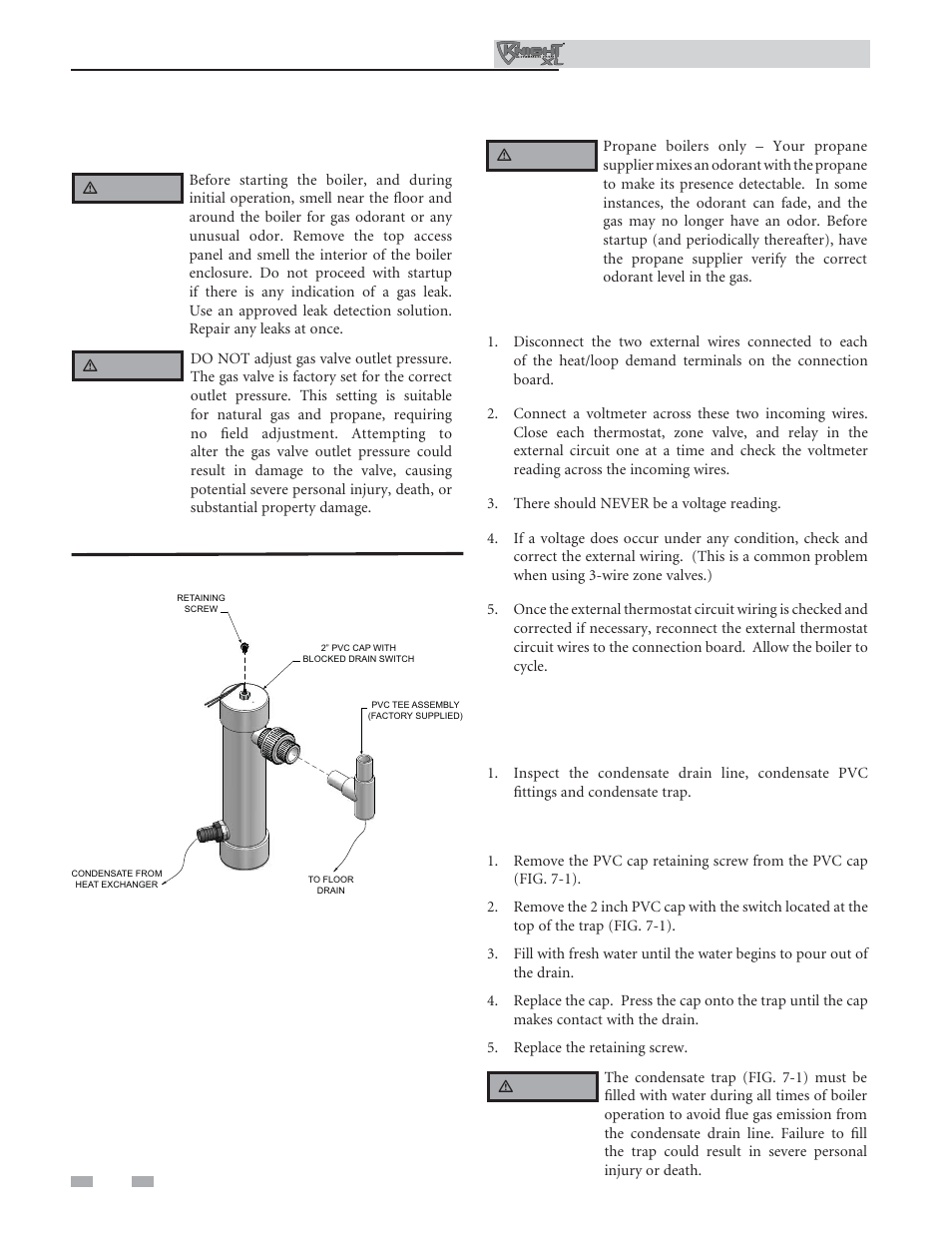 Start-up | Lochinvar Kight XL 400-801 User Manual | Page 34 / 56