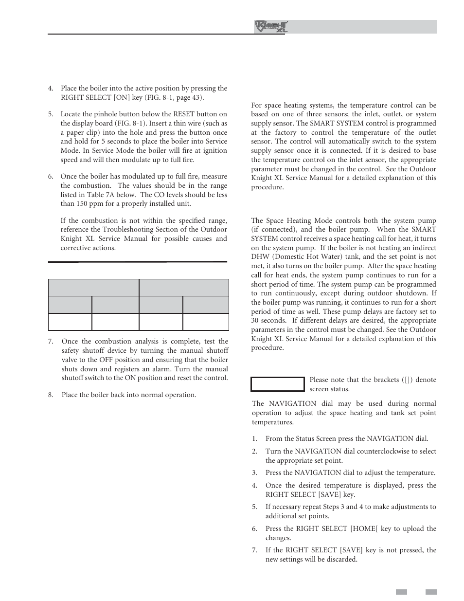 Start-up | Lochinvar Kight XL 400-801 User Manual | Page 37 / 56