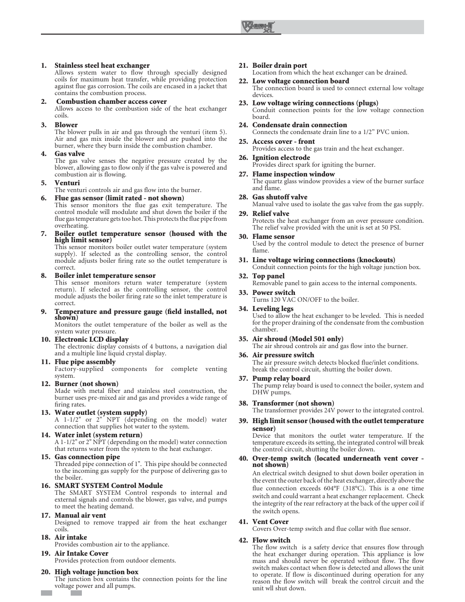 The outdoor knight xl - how it works | Lochinvar Kight XL 400-801 User Manual | Page 4 / 56