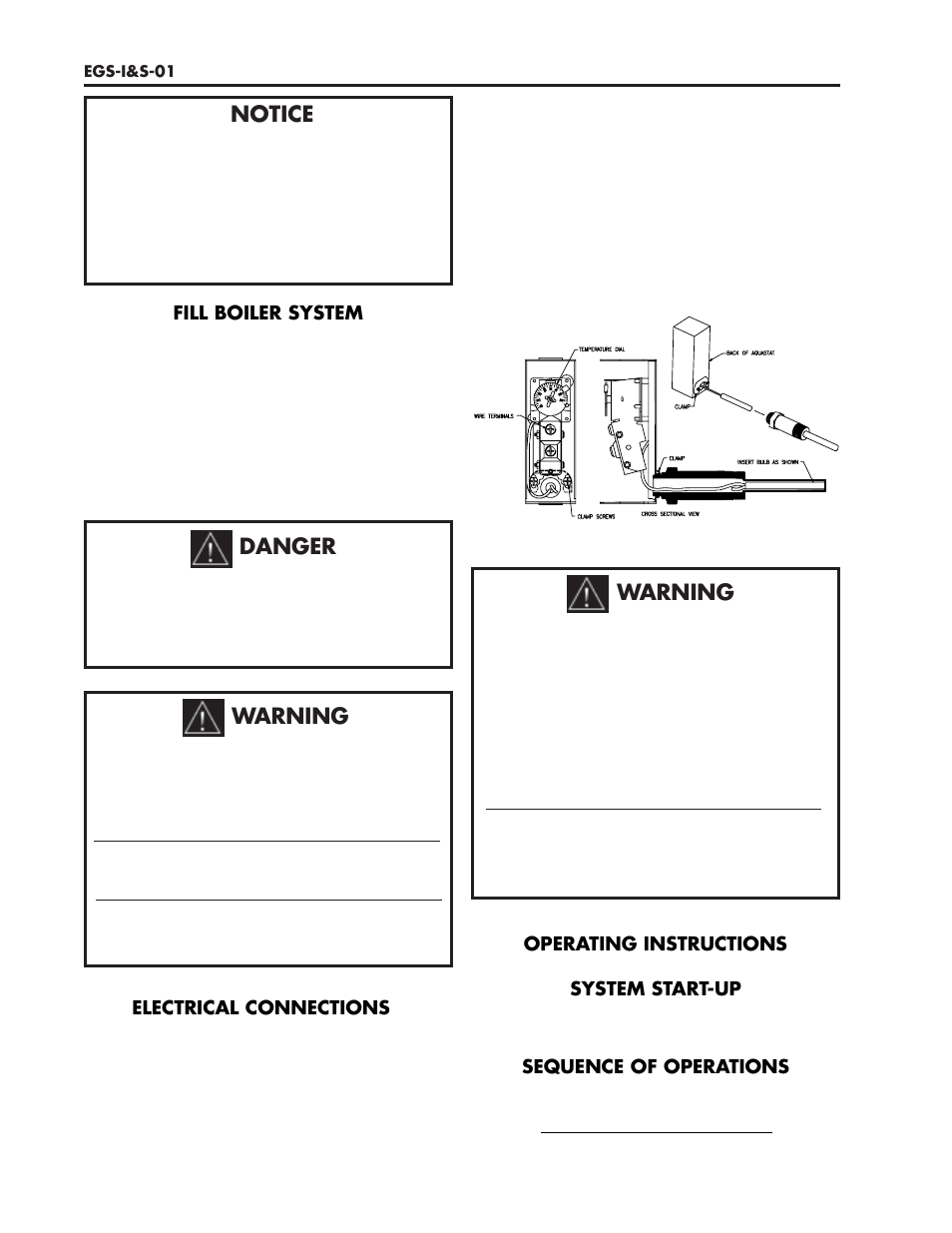 Danger, Warning, Notice | Lochinvar EGS-I&S-01 User Manual | Page 8 / 12