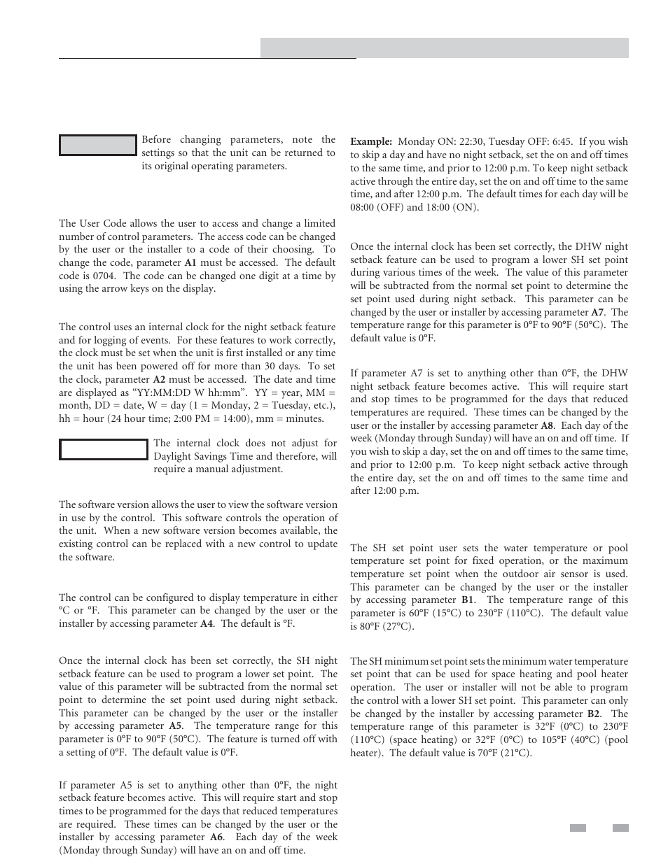 Service | Lochinvar SMART SYSTEM 502 - 2072 User Manual | Page 15 / 44
